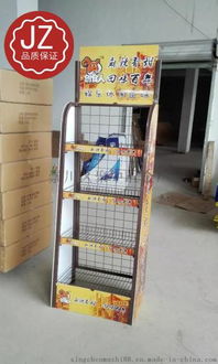 廠家定制超市便利店零食展架，打造高效食品陳列與促銷解決方案
